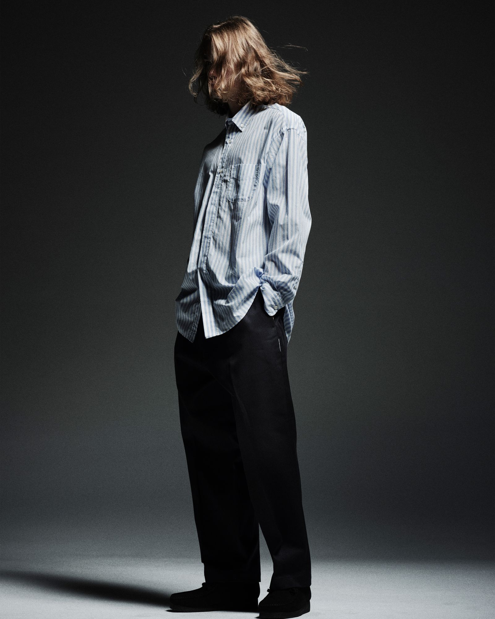 SEQUEL - CHINOPANTS(TYPE-F) Navy | River