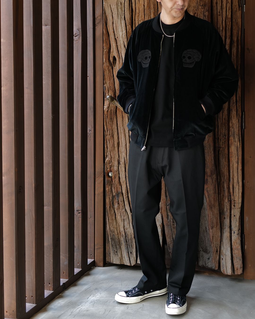 SEQUEL - CHINO PANTS (TYPE-XF) BLACK | River