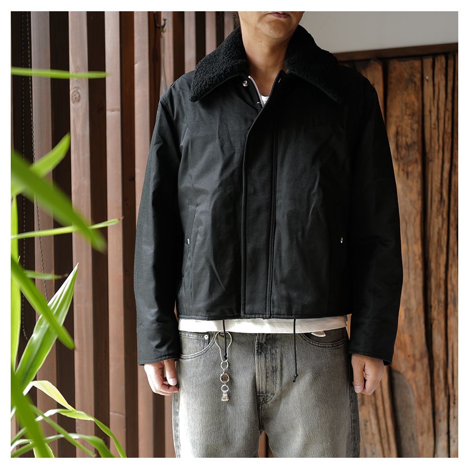 OUR LEGACY - ACE JACKET Black Aero Nylon | River
