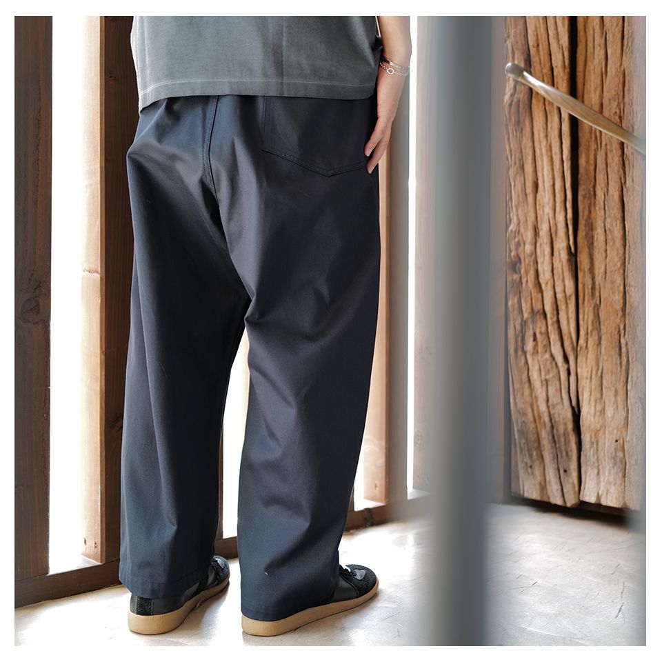 Maison Margiela - 【Last1 Size46】 コットントラウザーズ / ダーク