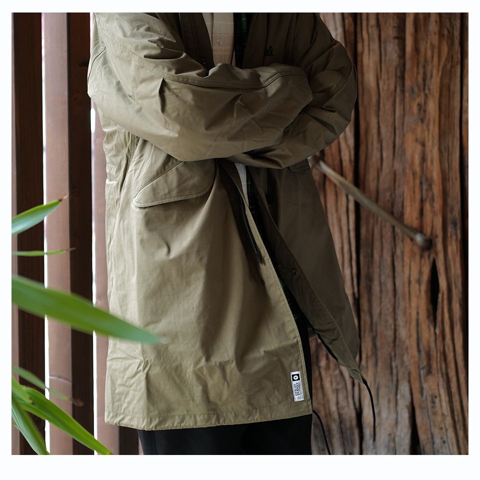 SEQUEL FISHTAIL JACKET & LINE NEL CHECK SHIRT | River