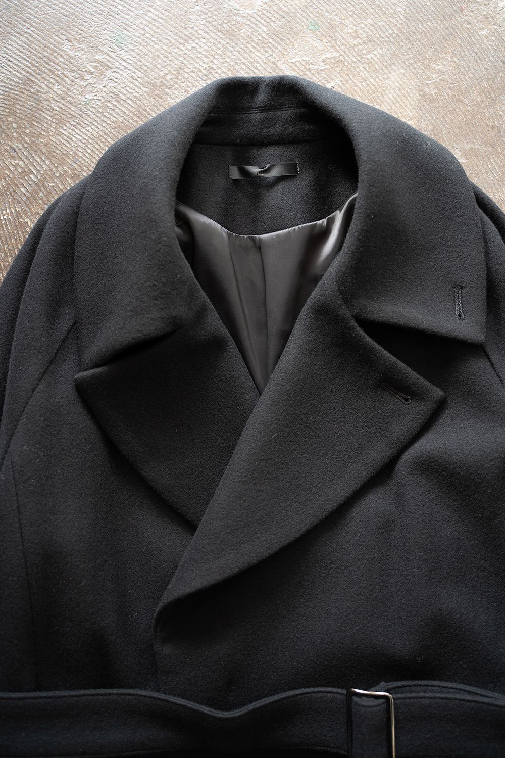 juha - 【ラスト1点】【24AW】Belted Over Coat/ベルテッドオーバー