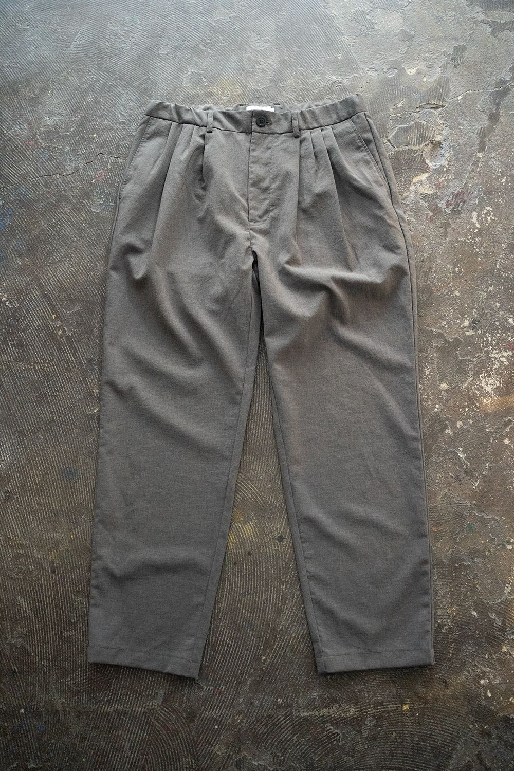 STILL BY HAND - 【ラスト1点】【23SS】強撚ポリエステル4タック