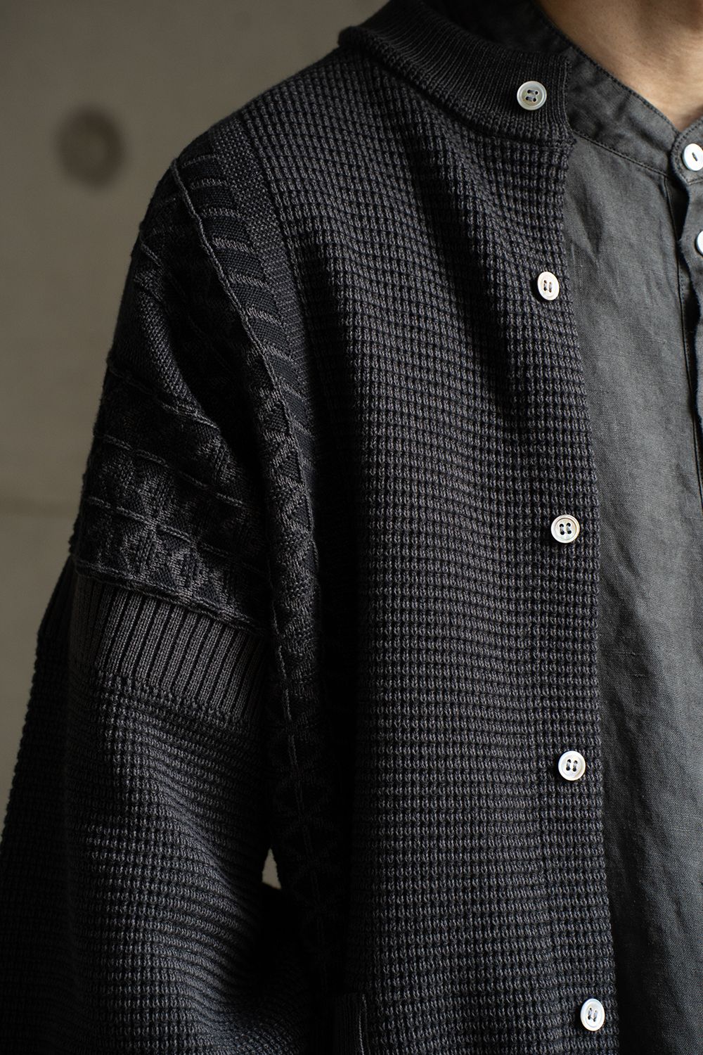 YASHIKI - 【ラスト1点】【25AW】Ginka Cardigan(BLACK) | Salty