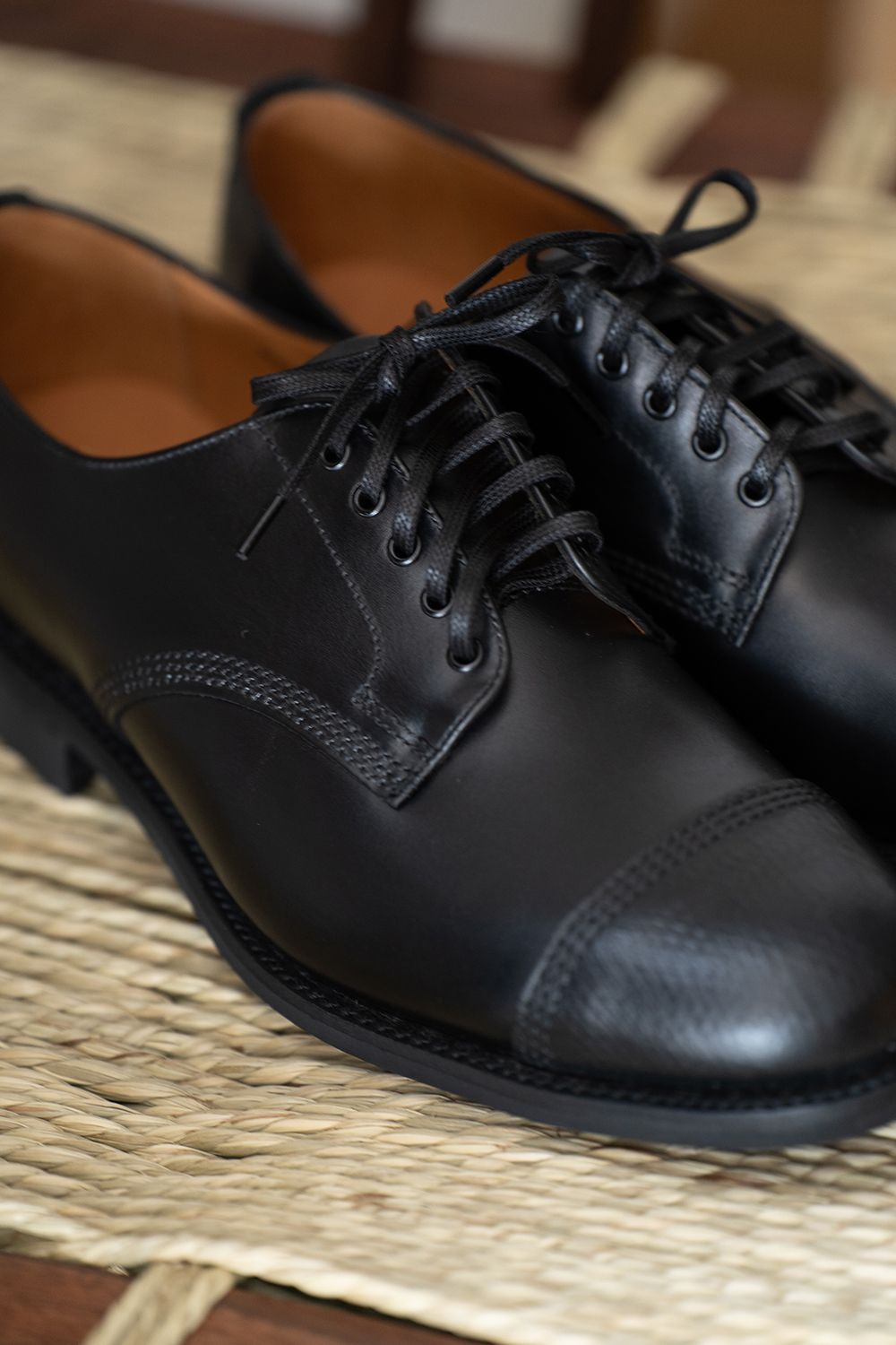SANDERS - 【ラスト1点】150TH Anniversary Military Derby Shoe(BLACK