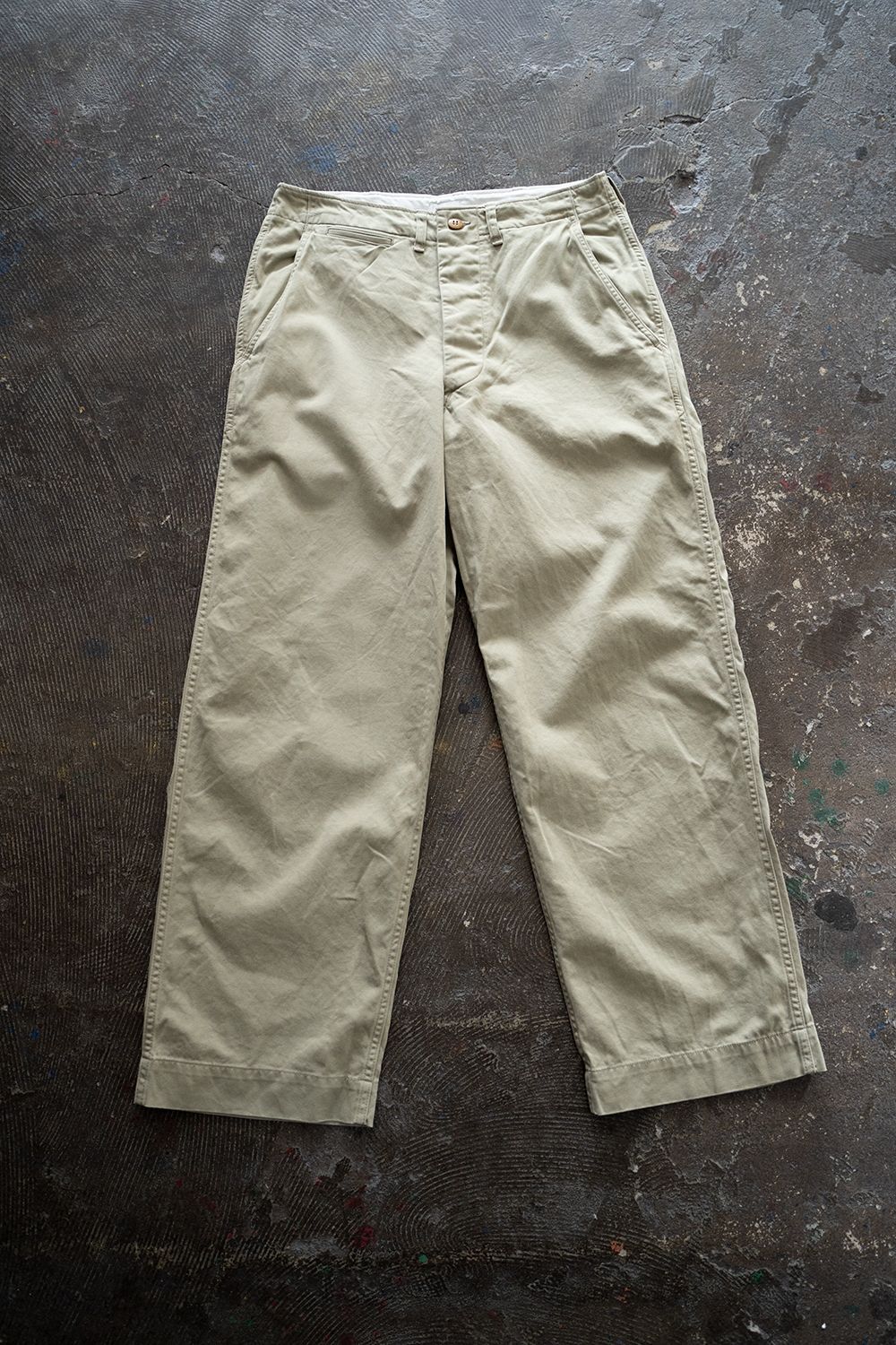 CIOTA - 【ラスト1点】【22AW】スビンコットンウエポンチノパンツ