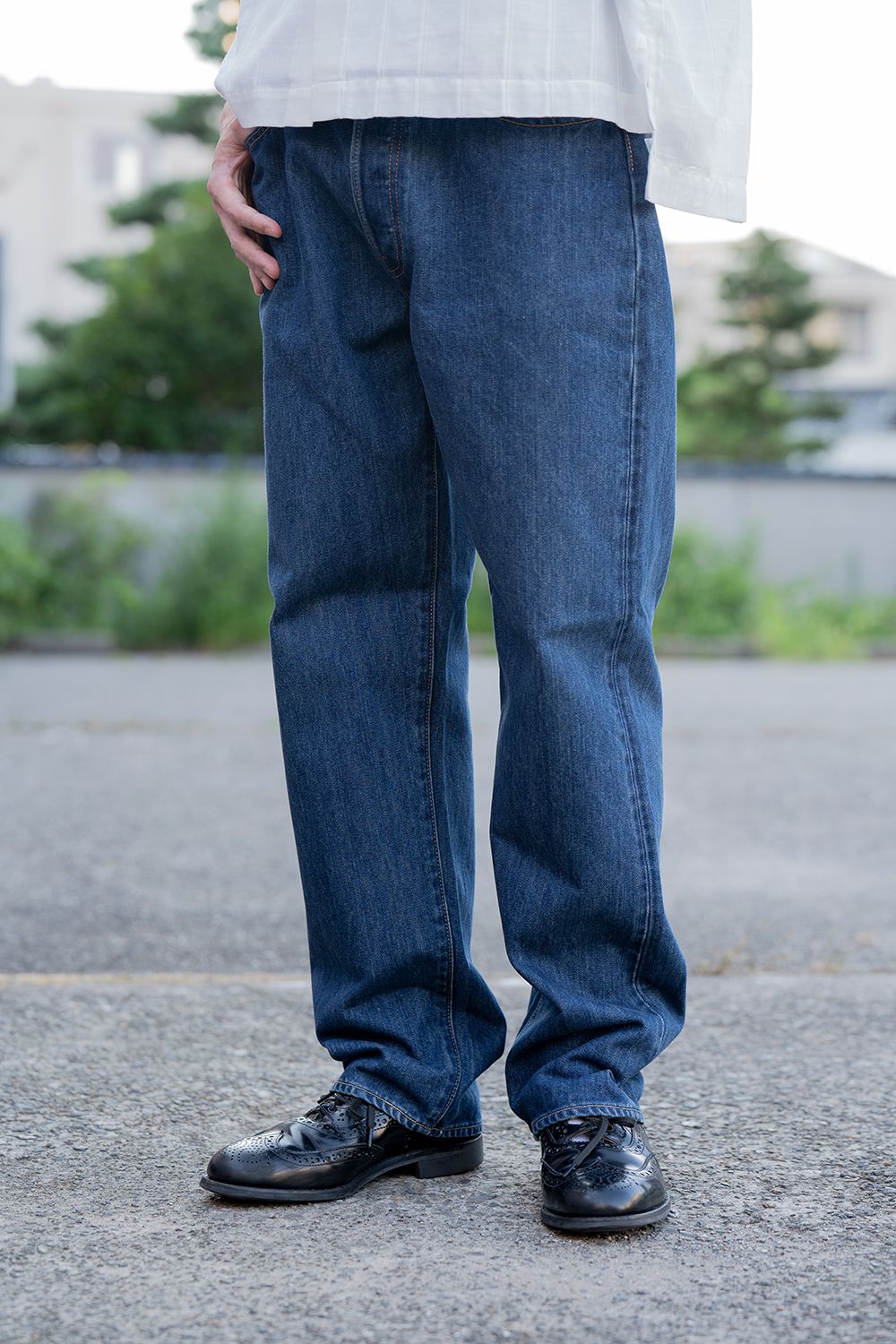 CIOTA 本藍スビンコットン 13.5oz ストレートデニム