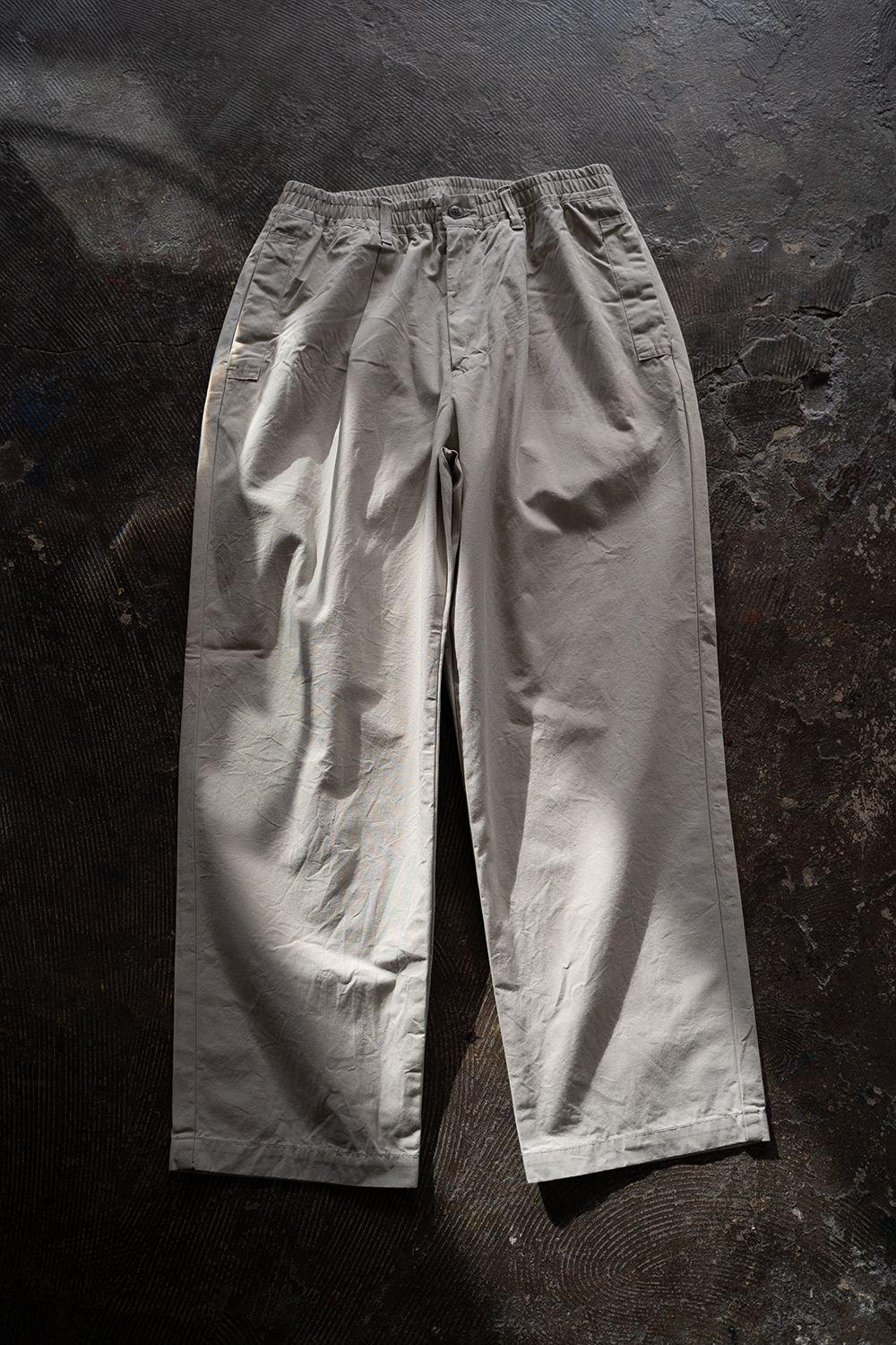 STILL BY HAND - 【ラスト1点】【24SS】シルクネップイージーパンツ