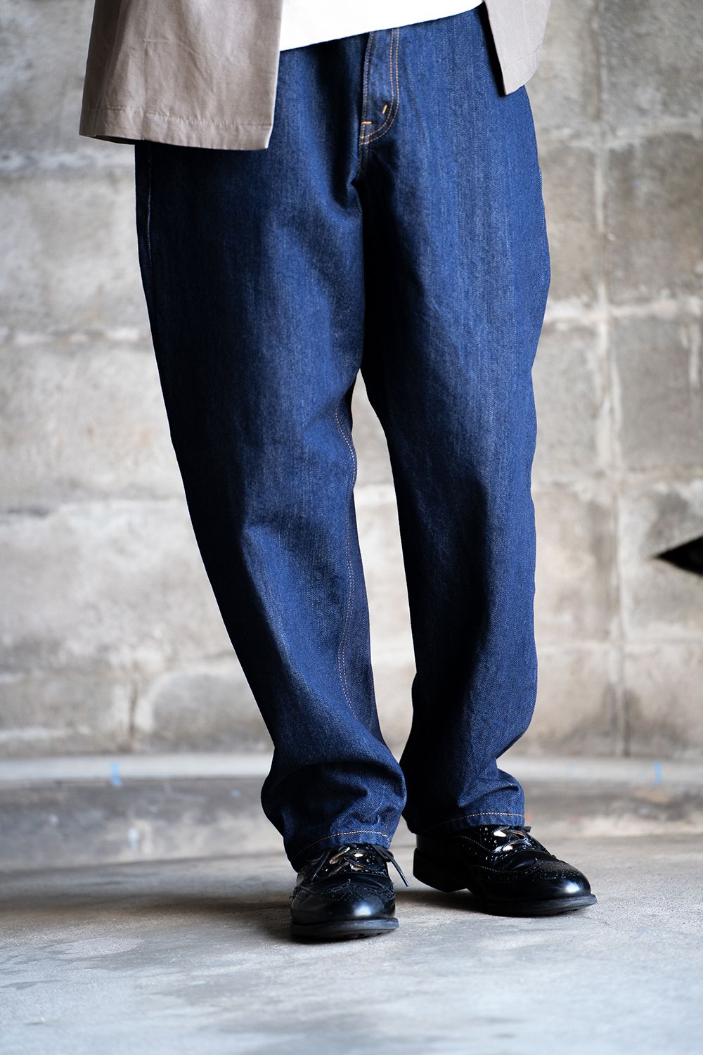 CIOTA - 【ラスト1点】インディゴスビンコットン13.5ozワイド