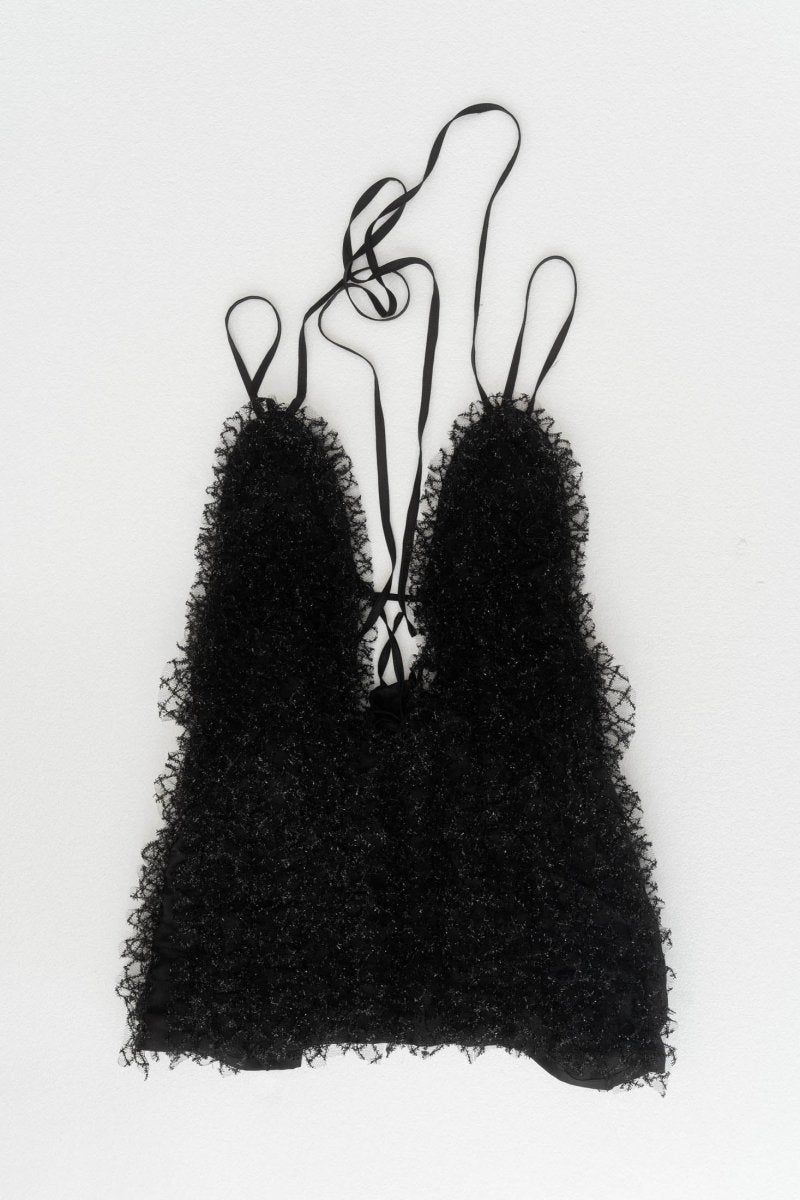 Knuth Marf - U neck tulle bustier / Uネック チュールビスチェ