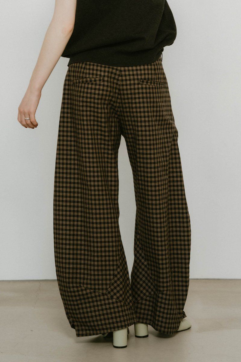 Knuth Marf - slit deformed pants(unisex) / スリット ディフォームド