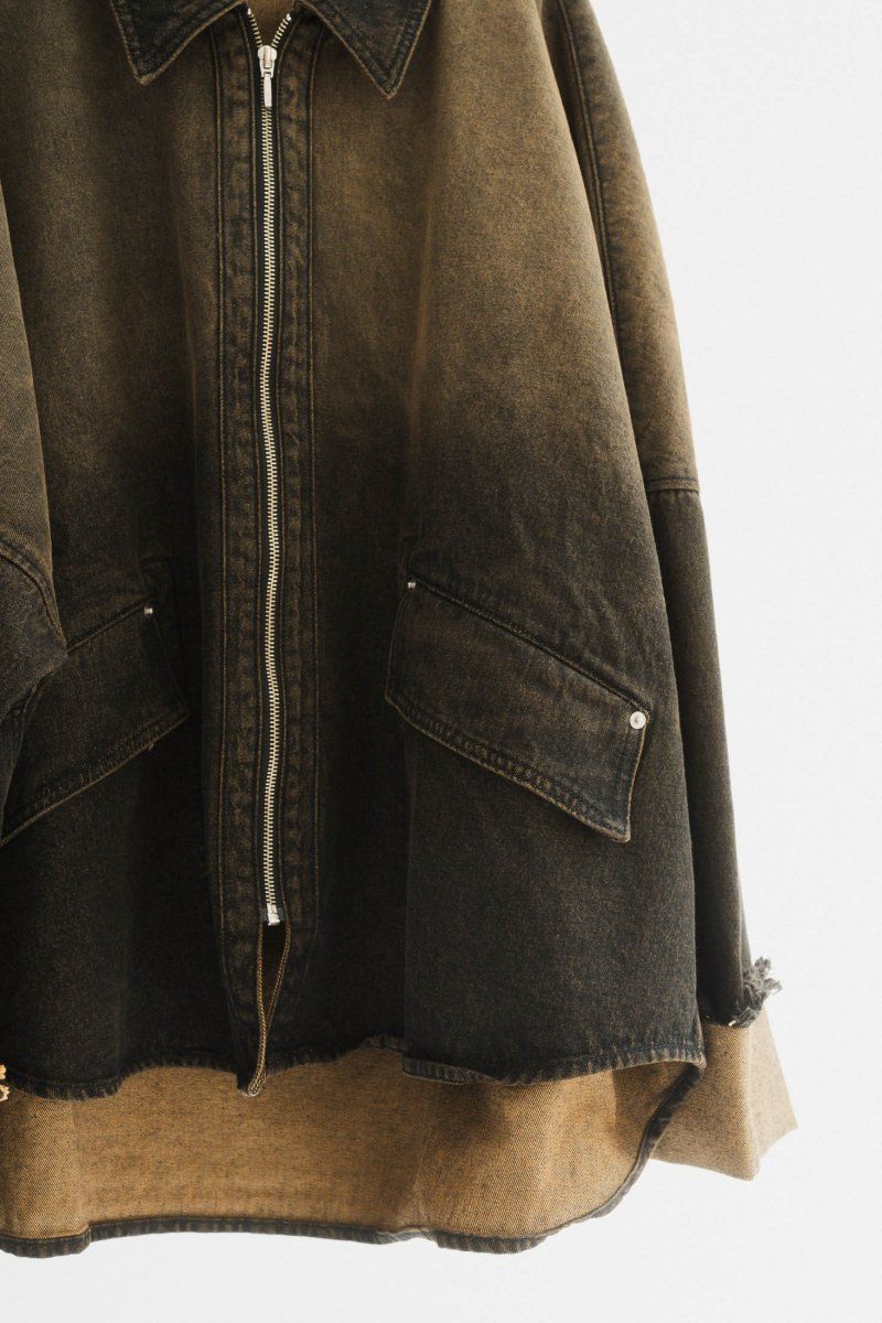 Knuth Marf - denim over shirt jacket (unisex) / デニムオーバー