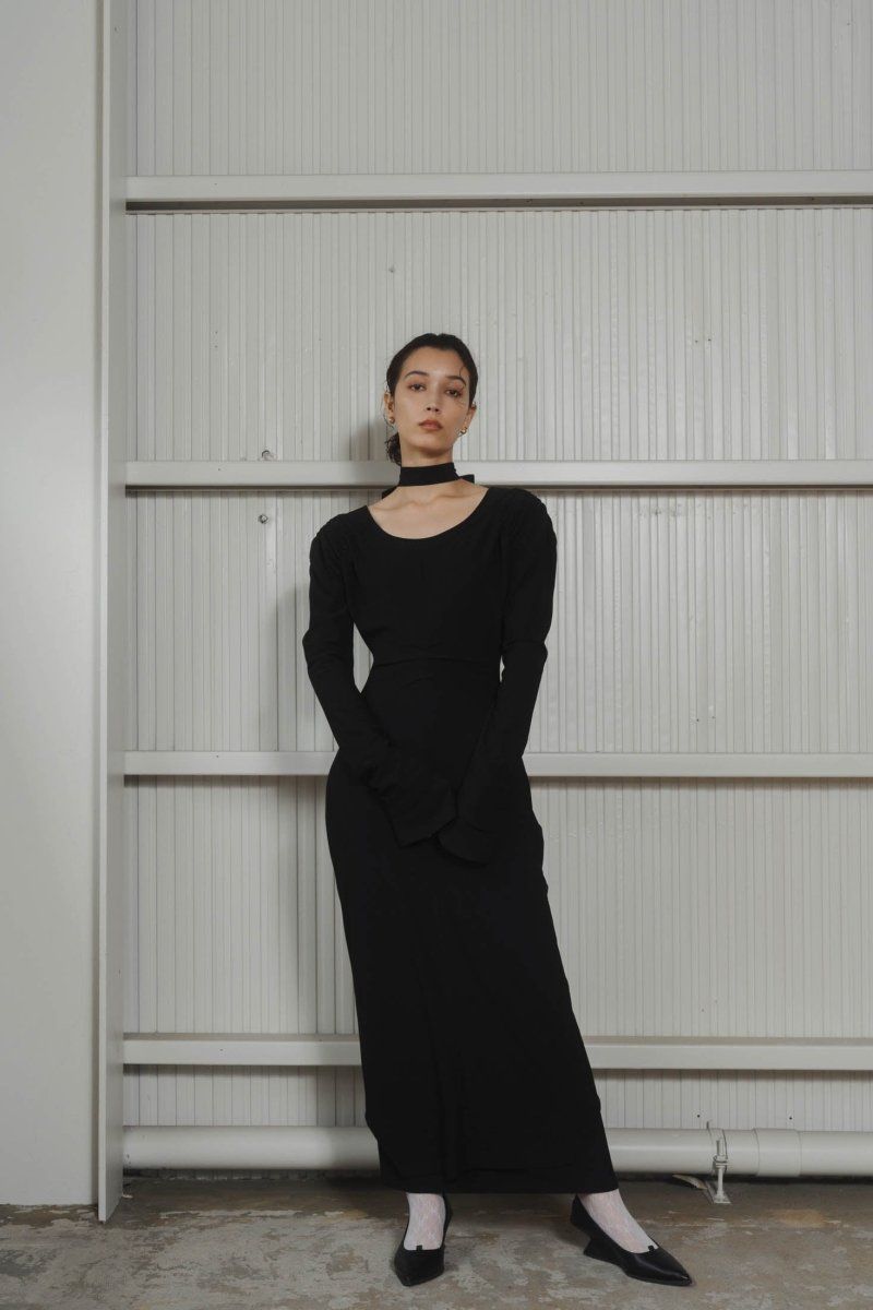 Knuth Marf - 2way layered one piece / 2ウェイ レイヤードワンピース