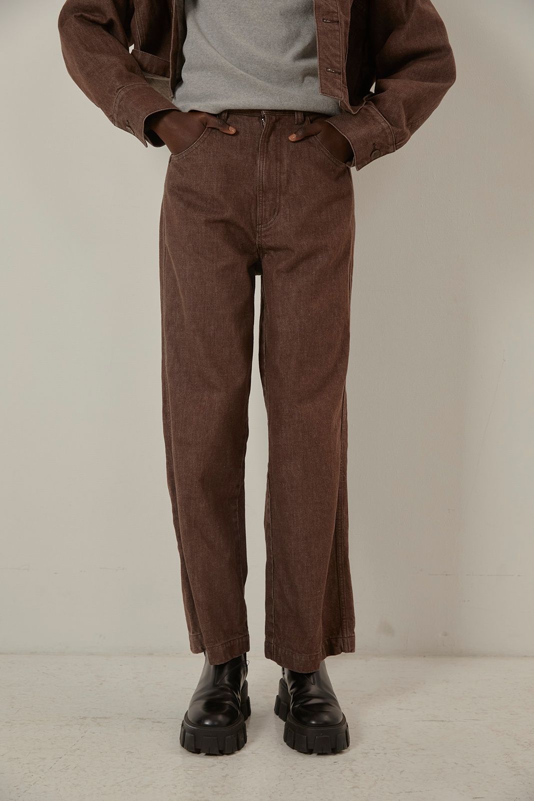 CAVEZA ROSSO - Cindy's denim straight pants / Cindy'sデニム