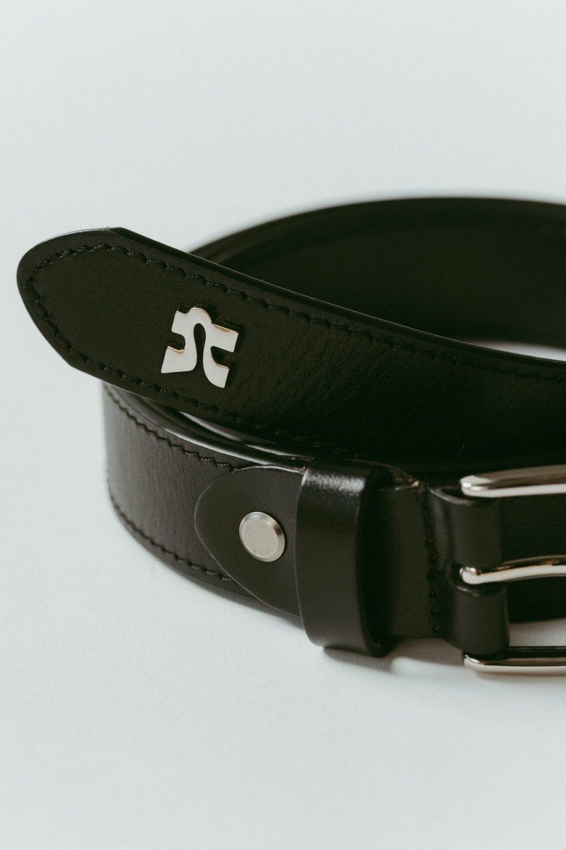 Knuth Marf - Kmotif leather belt / Kモチーフ レザーベルト