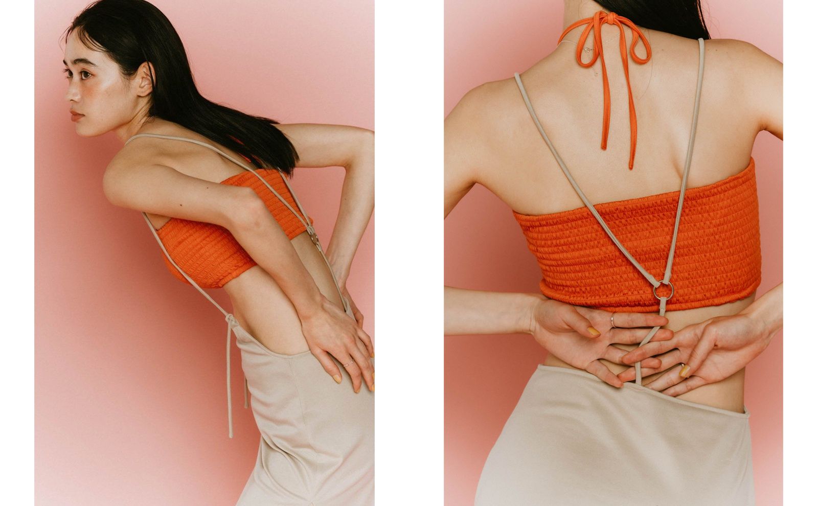 Knuth Marf サスペンダー スイムウェア (ブラック) / 25SS Knuth Marf