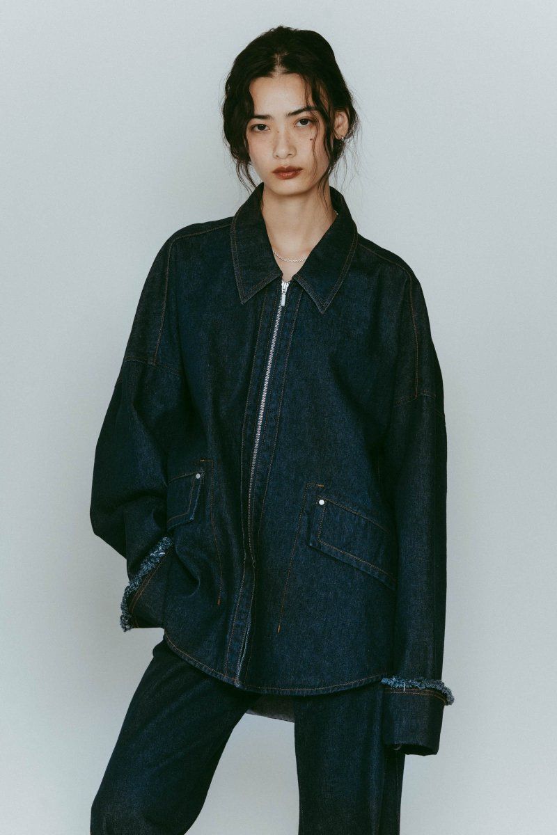 Knuth Marf - denim over shirt jacket(unisex) / デニムオーバー