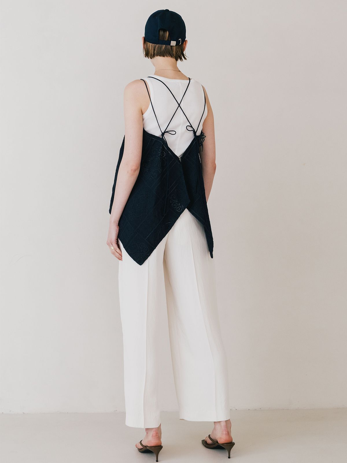 CREDONA - CUTWORK LACE CAMI / カットワーク レースキャミソール