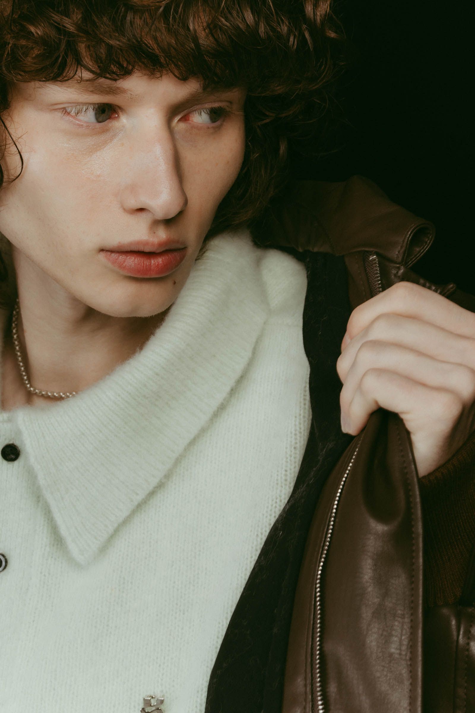 Knuth Marf - voluminous leather jacket(unisex) / ボリュームレザー