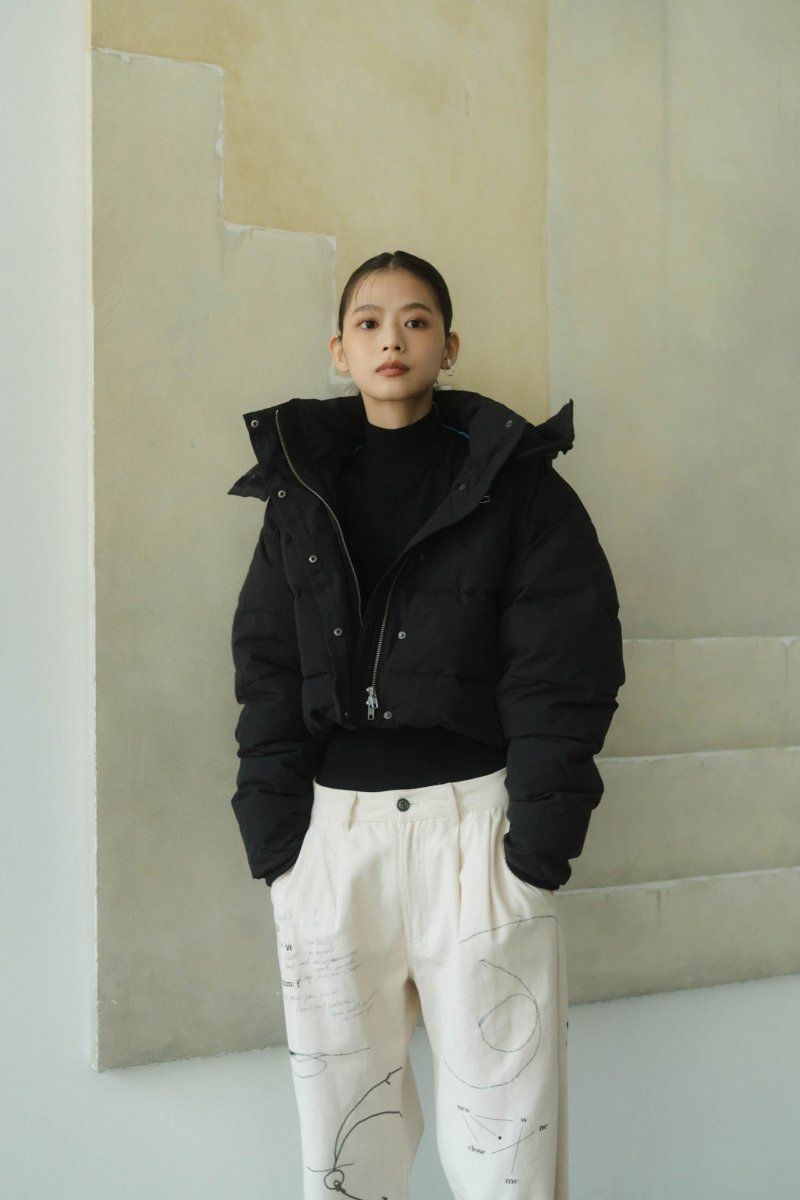 Knuth Marf - 2way short down jacket / ショートダウンジャケット