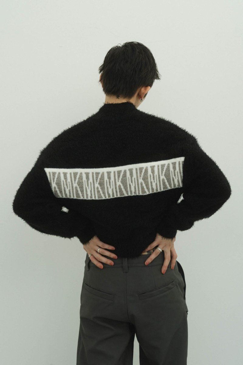 Knuth Marf - full zip motif cardigan / フルジップ モチーフ