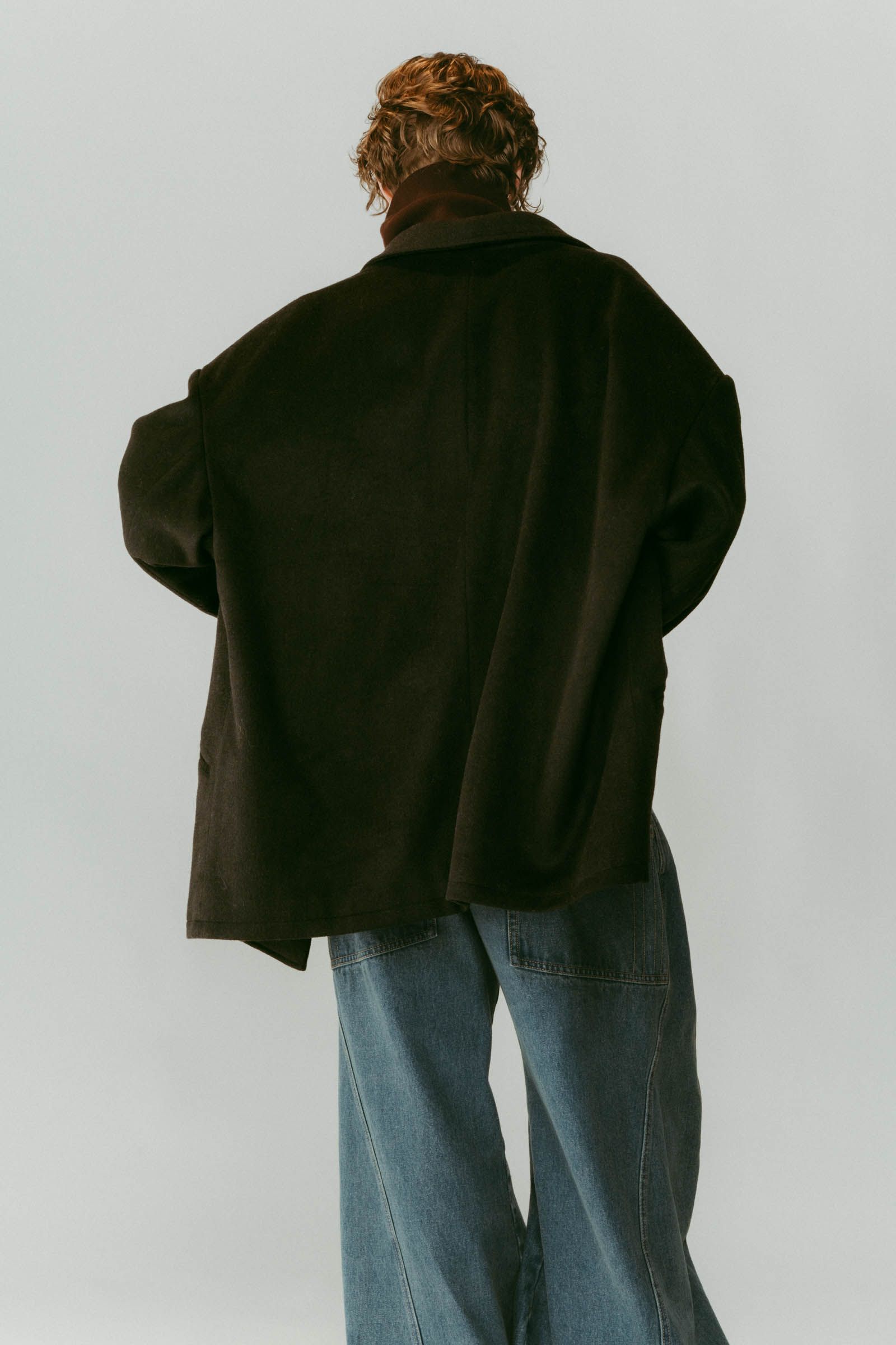 Knuth Marf - muffler overlay jacket(unisex) / マフラー オーバー