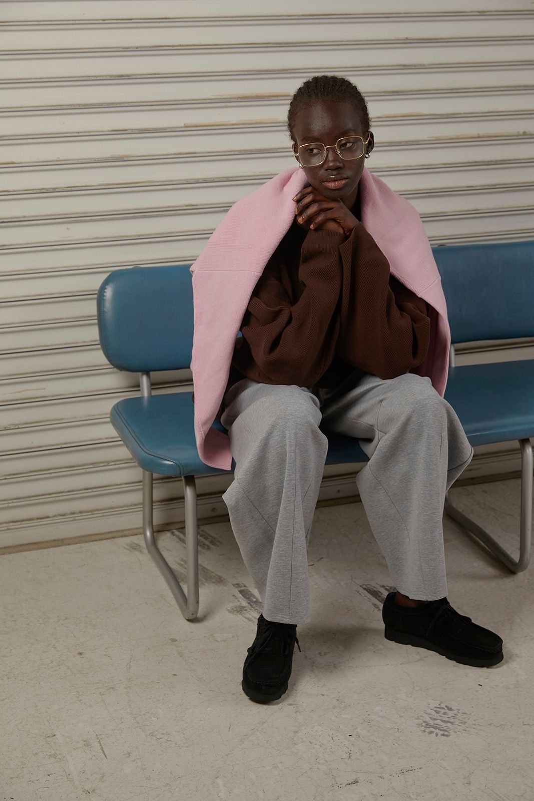 CAVEZA ROSSO - カーブシルエットイージーパンツ (グレー) | Sir