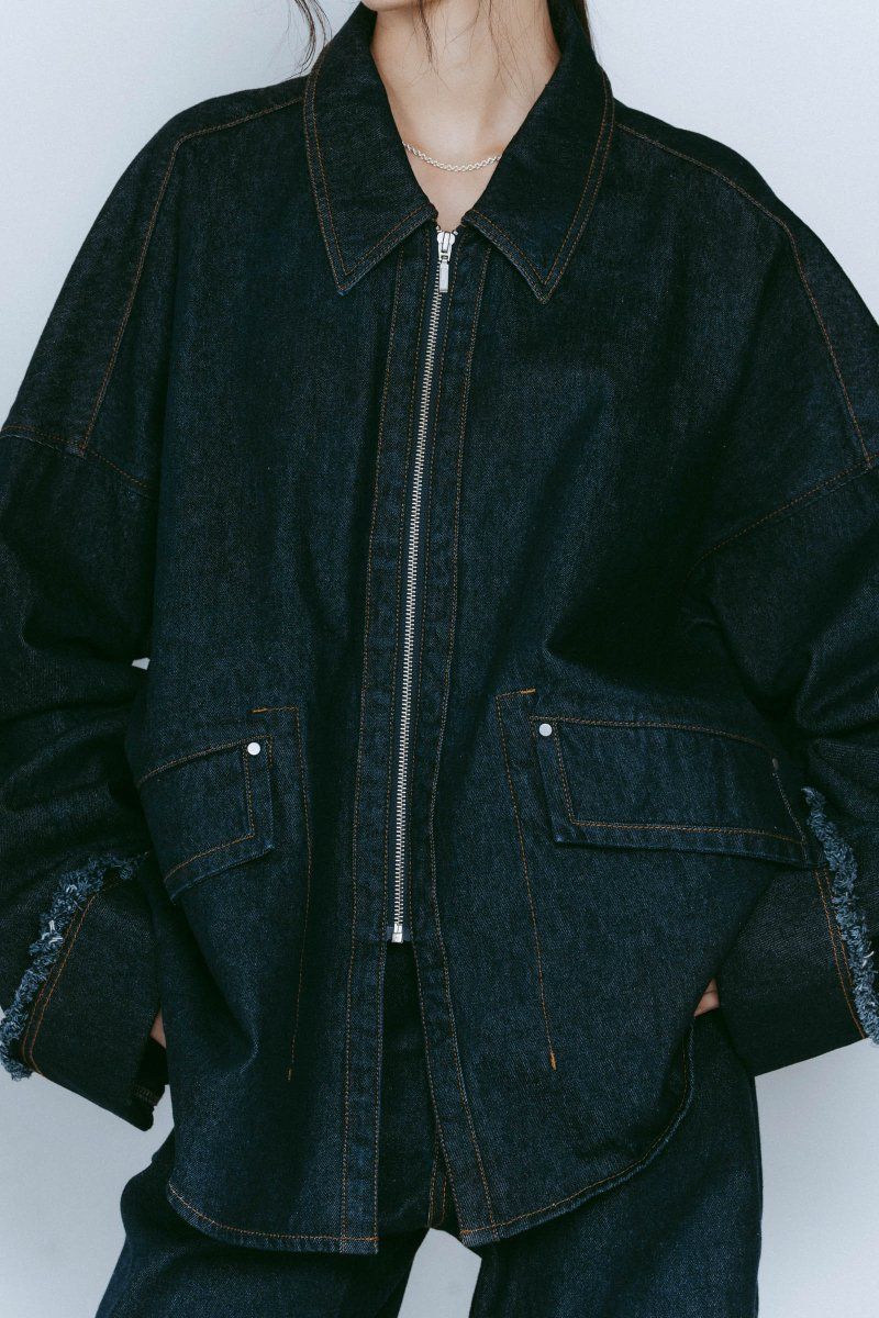 Knuth Marf - denim over shirt jacket(unisex) / デニムオーバー