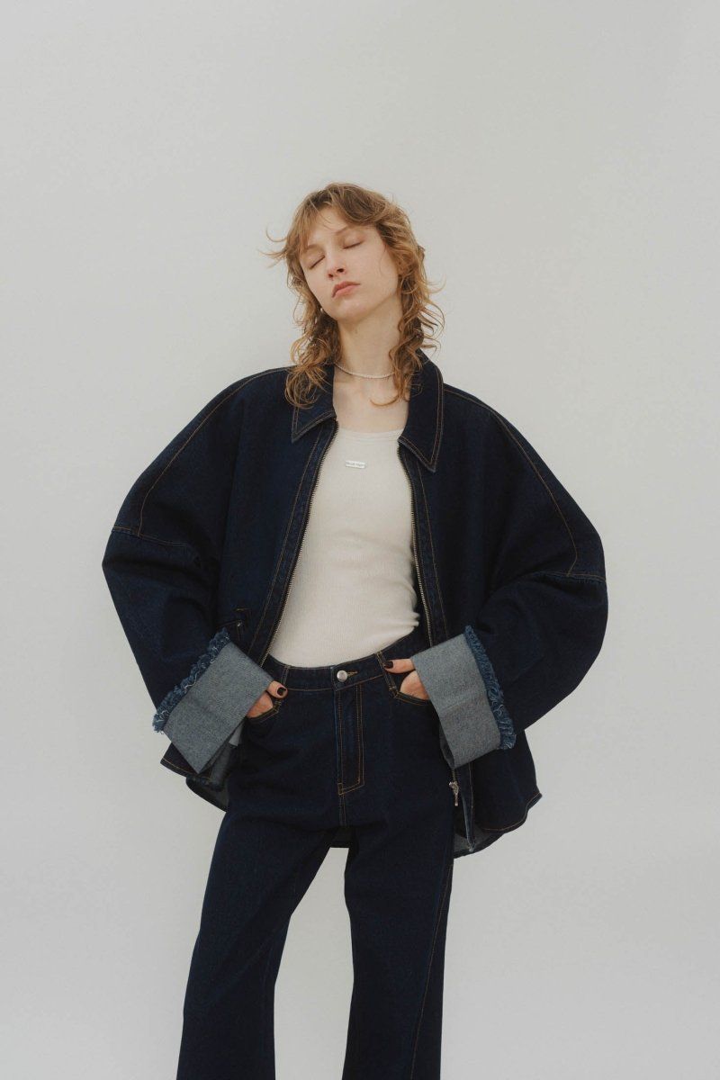 Knuth Marf - denim over shirt jacket (unisex) / デニムオーバー