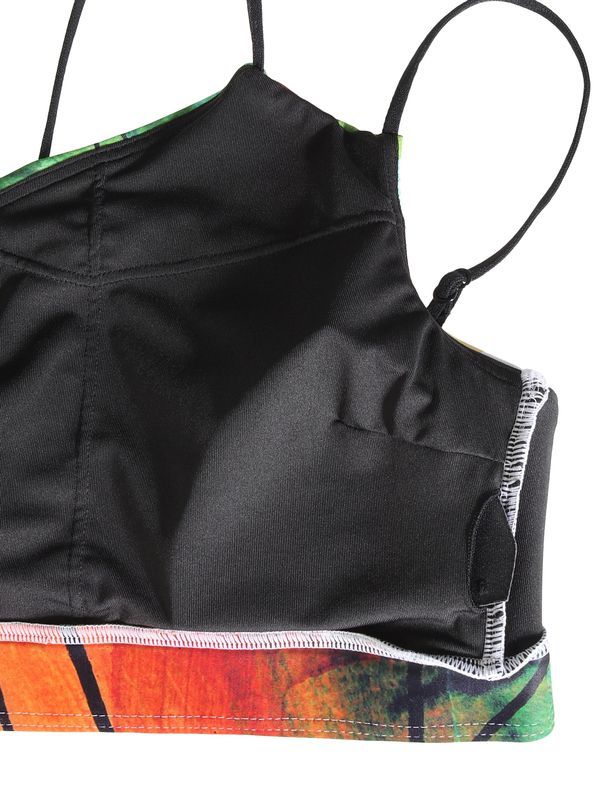 UN3D. - ONE SHOULDER TOP / ワンショルダートップ (ライム) / 水着