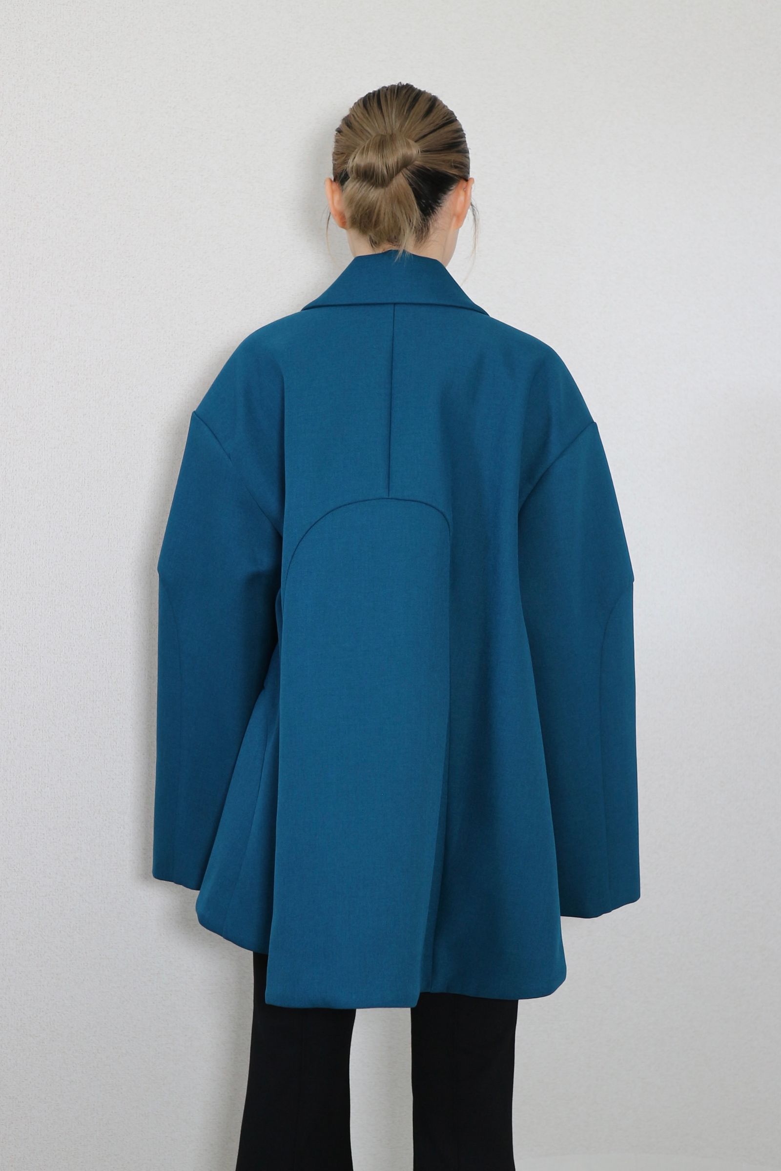 UN3D. - ARCH COCOON TENT CT / アーチコクーンテントコート (ブラック