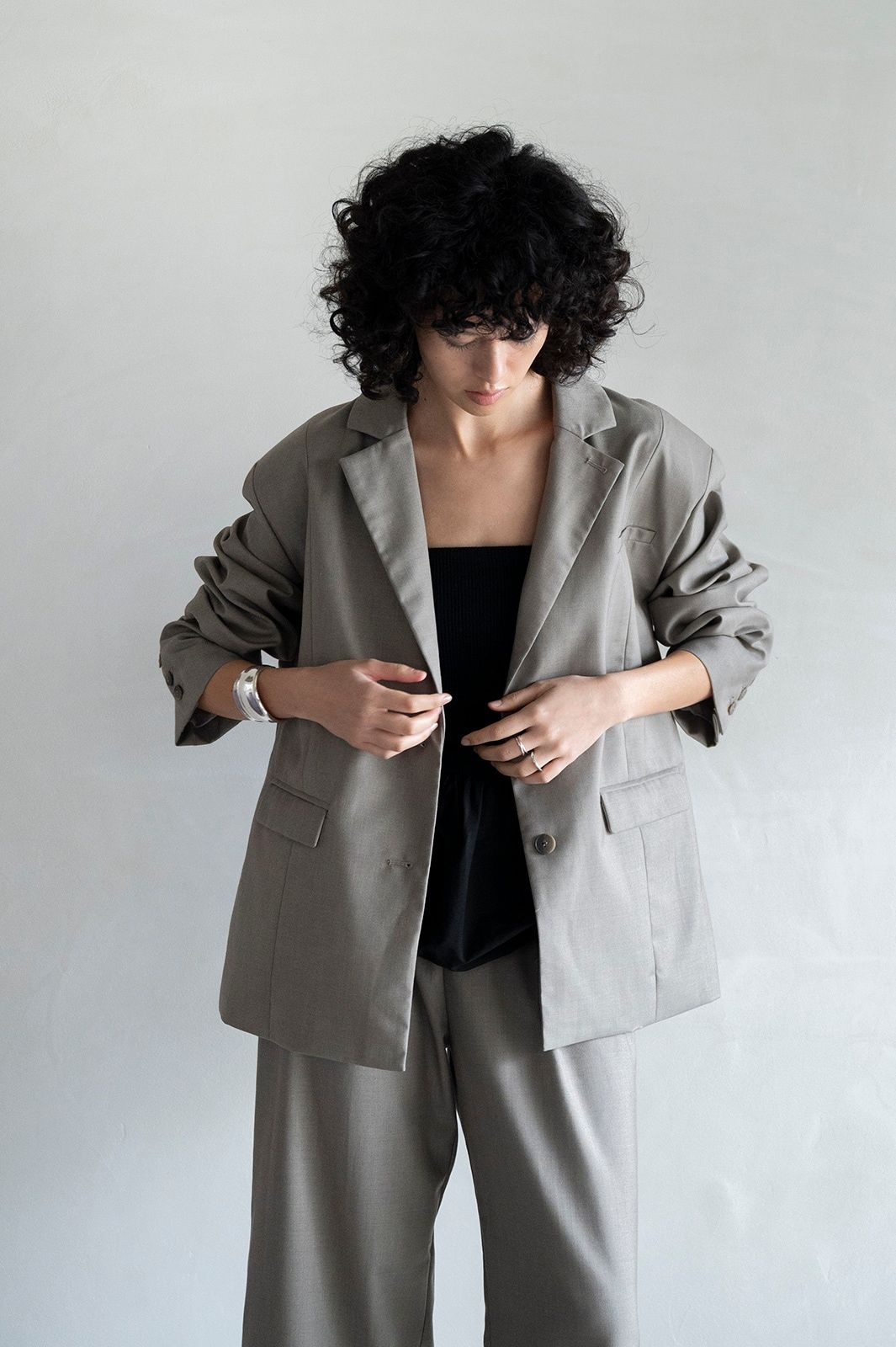 CREDONA - ICHIGUN W JACKET (ブラック) | Sir online store / サー