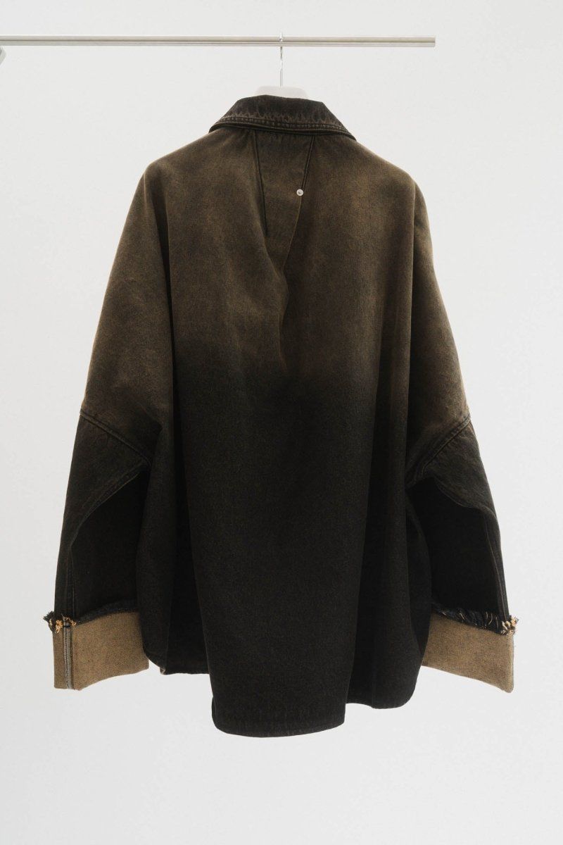 Knuth Marf - denim over shirt jacket (unisex) / デニムオーバー