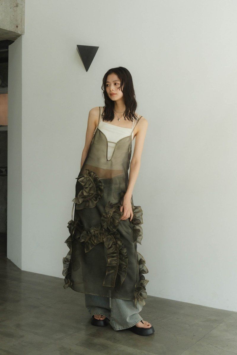 Knuth Marf - layered tulle one piece / レイヤード チュール