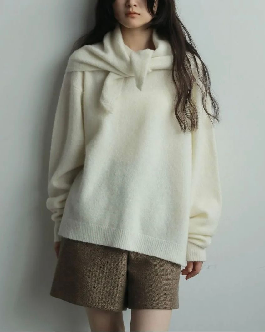 ànuke - Herringbone Short Pants / ヘリンボーン ショートパンツ