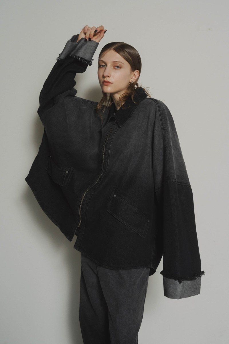 CREDONA - ICHIGUN W JACKET (ブラック) | Sir online store / サー