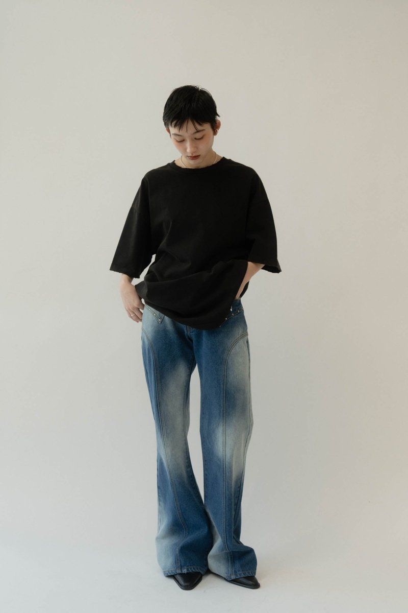 Knuth Marf - bell bottom denim pants(unisex) / ベルボトム デニム