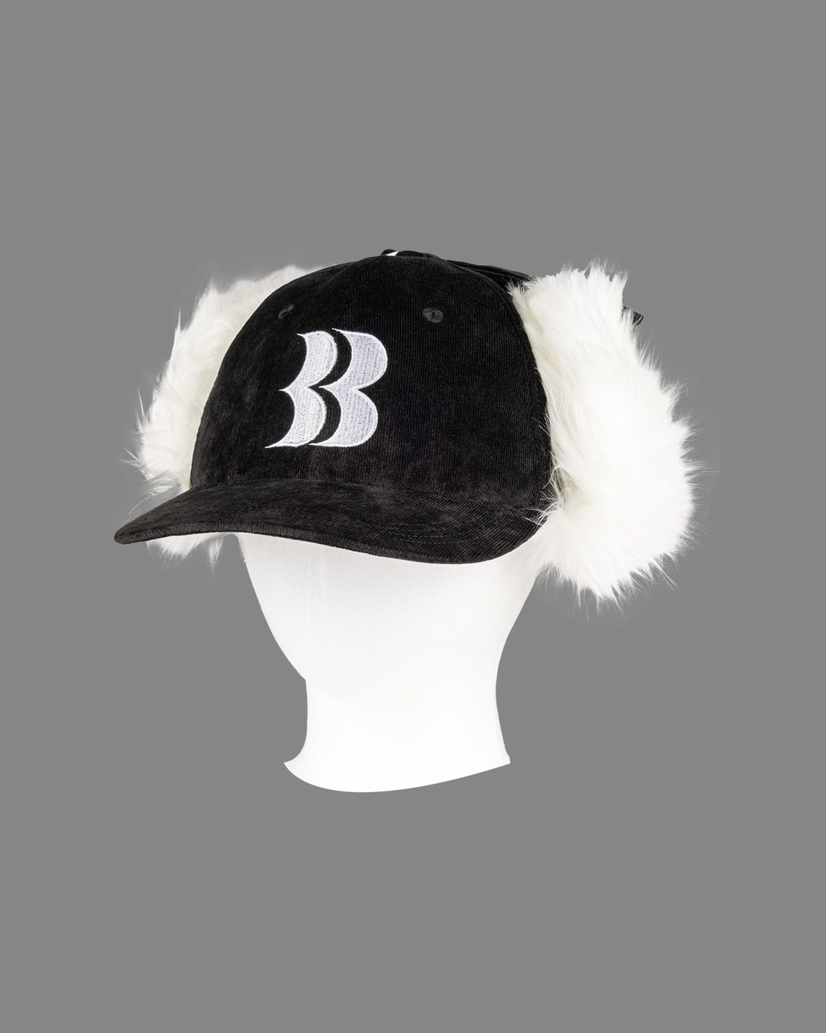 BASICKS - BB Logo Flight Cap / BBロゴ フライトキャップ (ブラック