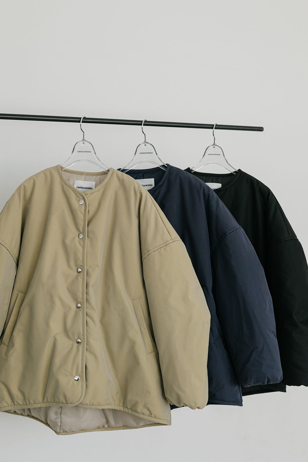 CAVEZA ROSSO - ウインドカフス テントブルゾン (ネイビー) | Sir