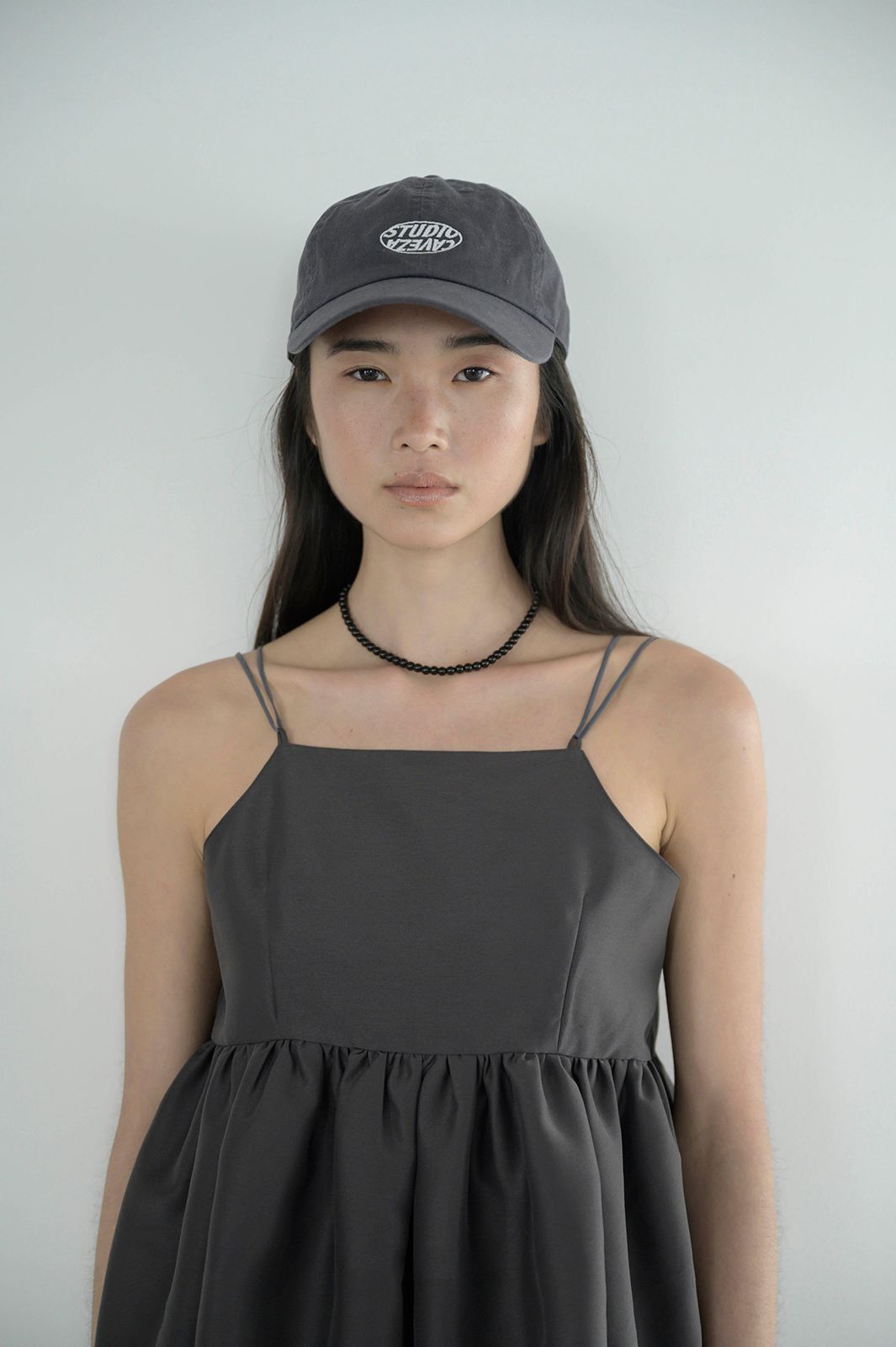 CAVEZA ROSSO - STUDIO CAVEZA サークルロゴキャップ (ダークグレー