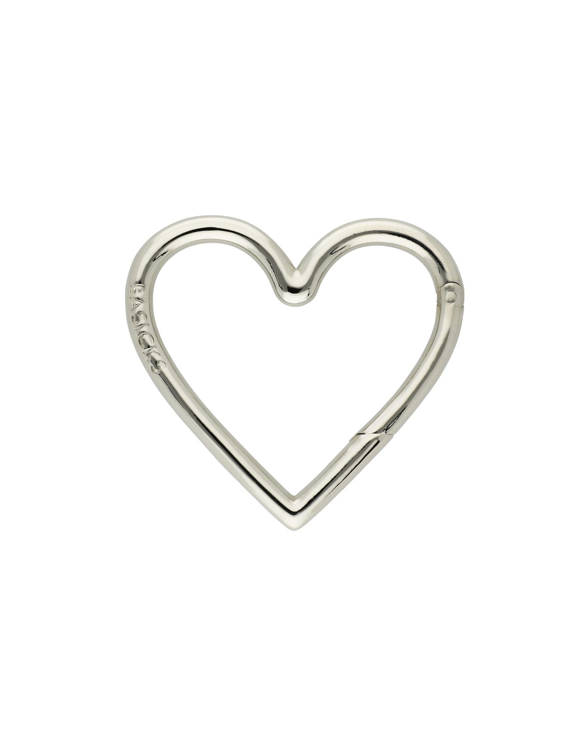 BASICKS - Gold Plating Heart Carbiner / ハートカラビナ (ゴールド