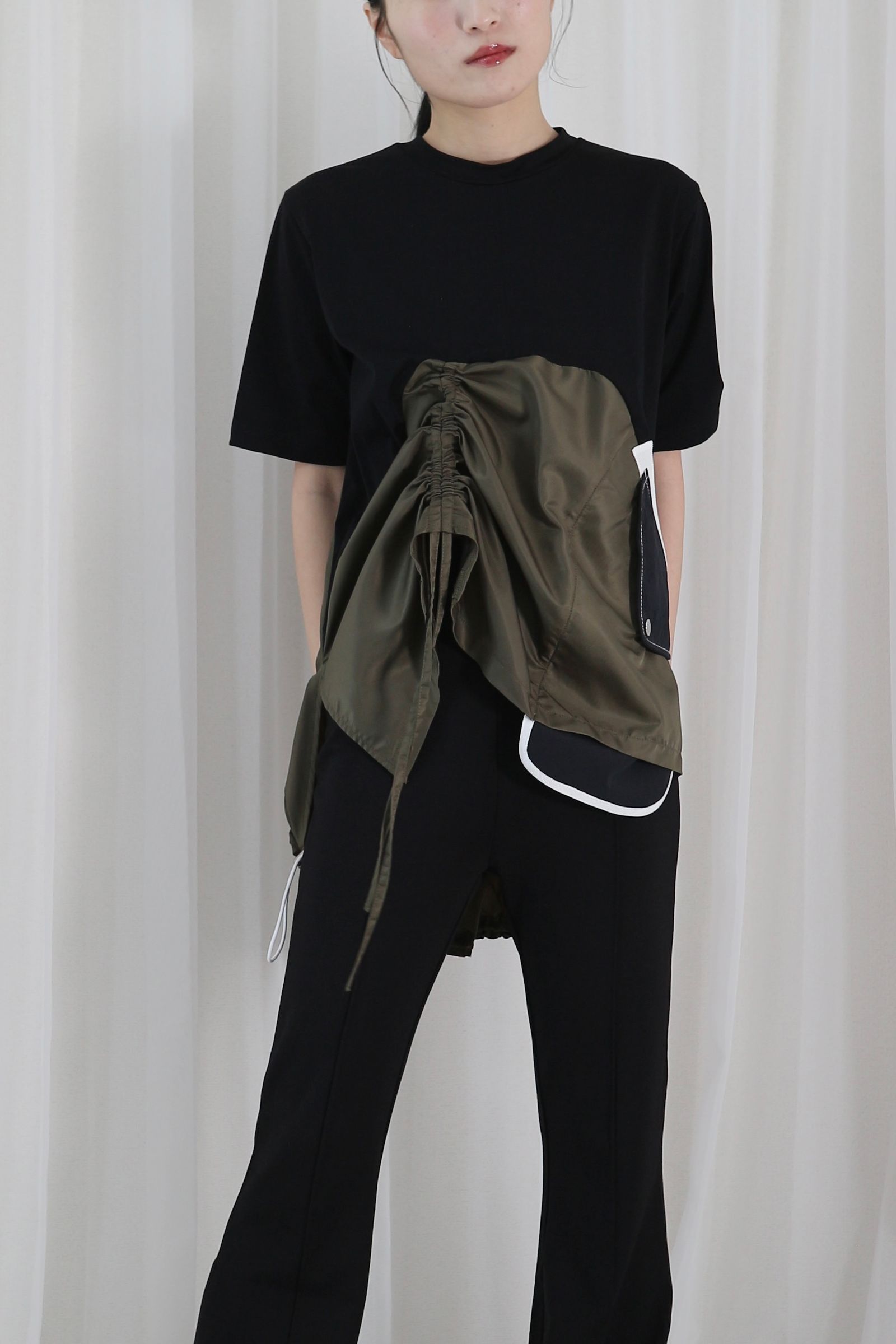 UN3D. - MA-1 DETAIL T-SH / MA-1ディテールTシャツ (ミックス) | Sir