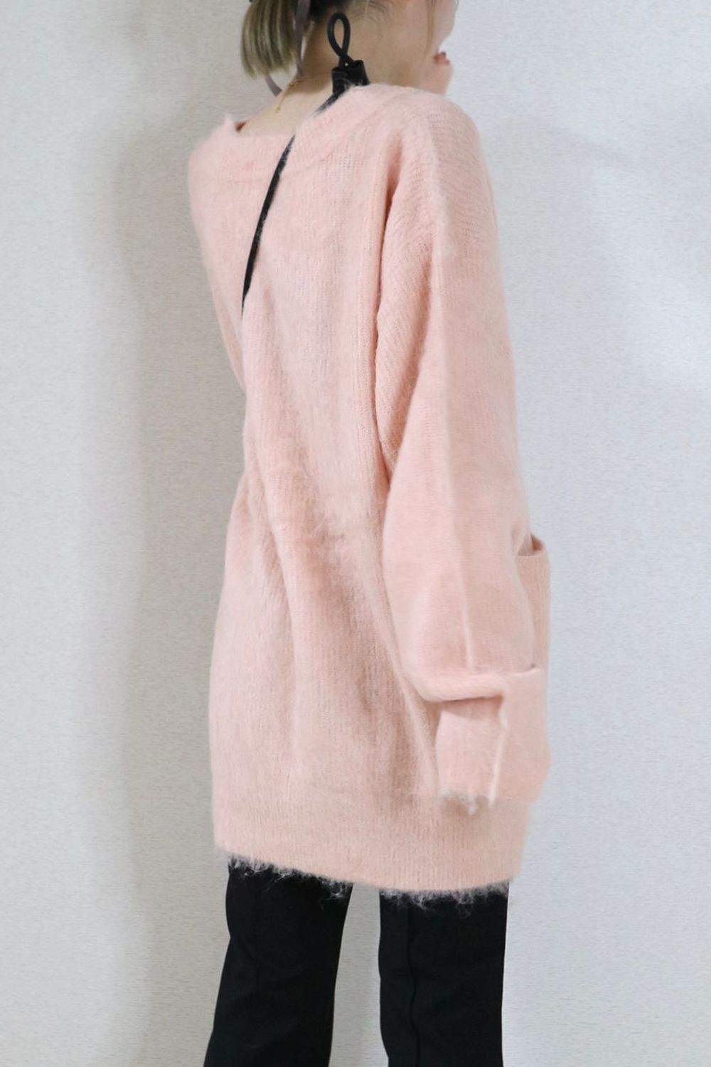 CASA FLINE - ALPACA WOOL STRAIGHT CARDIGAN / アルパカウール