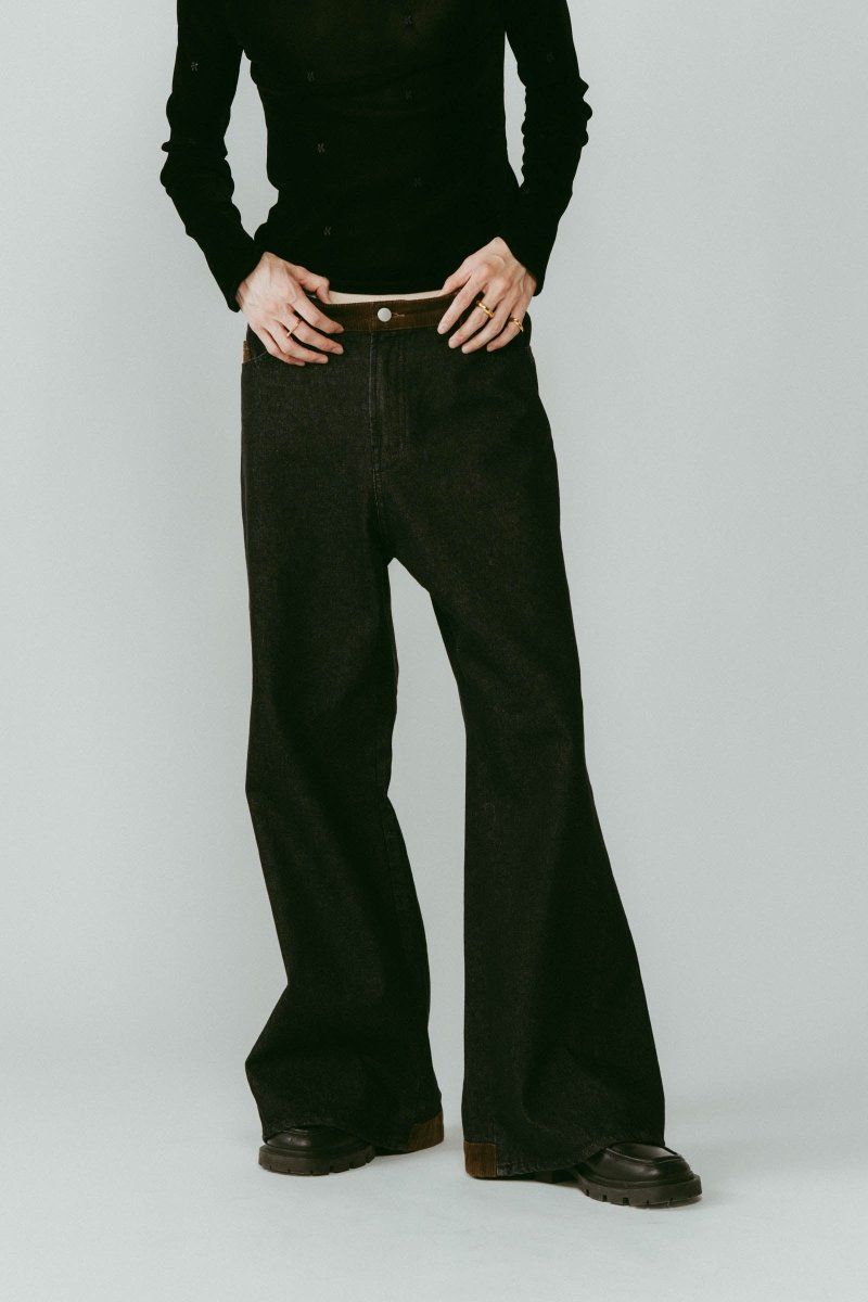 Knuth Marf - denim baggy pants(unisex) / デニムバギーパンツ