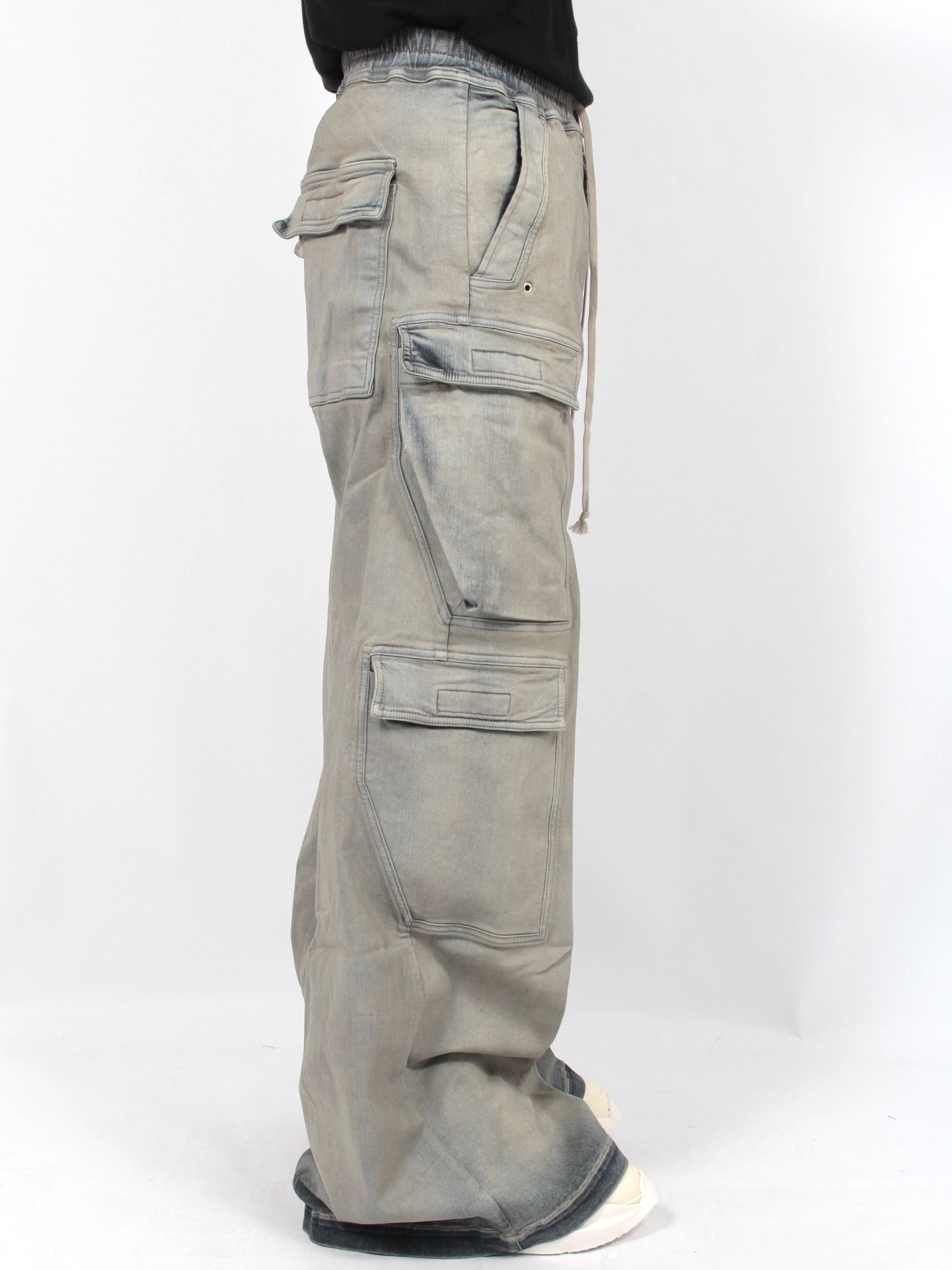 RICK OWENS DRKSHDW - 【24AW】ダブルカーゴ ジャンボベラ パンツ