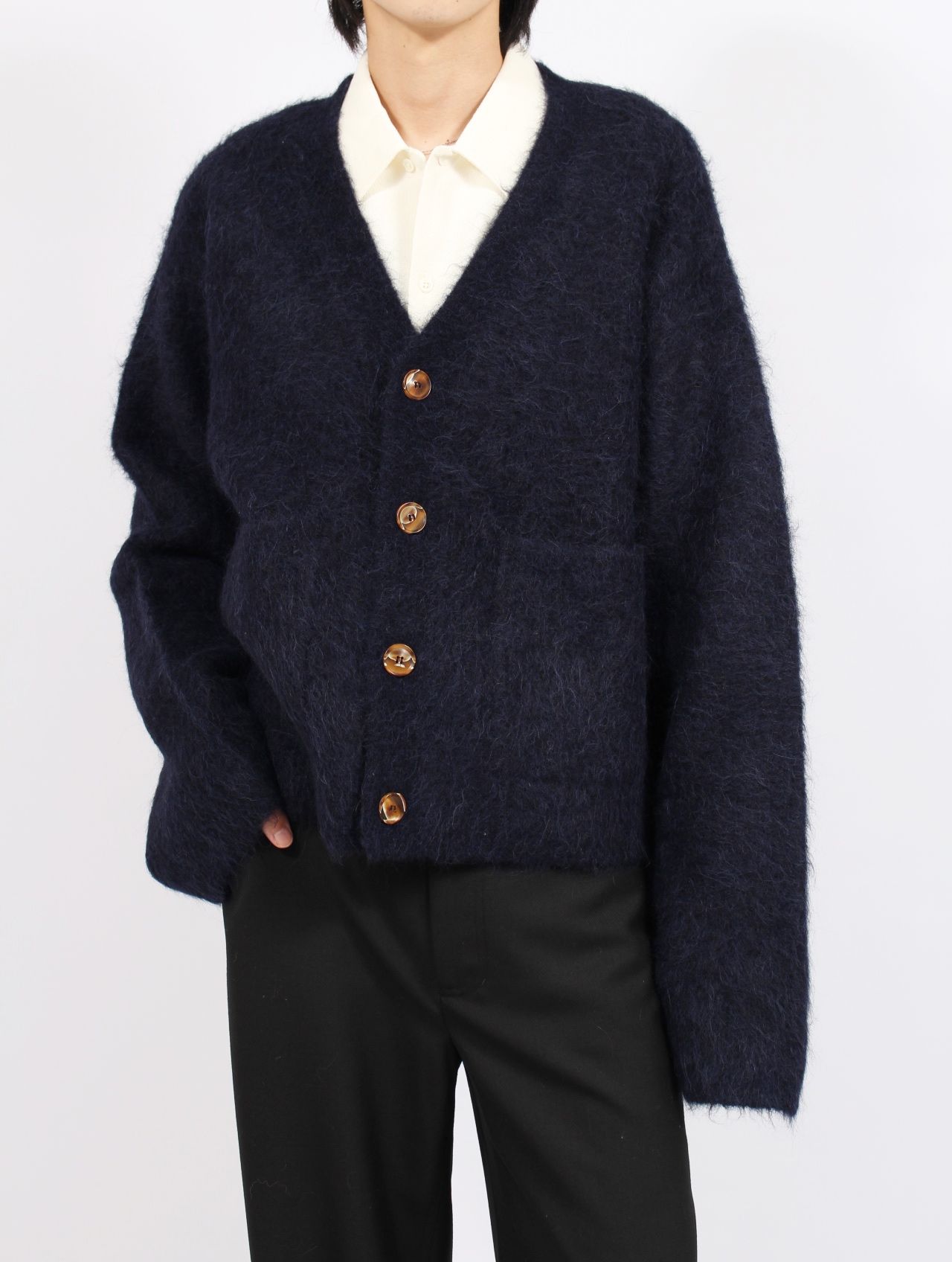 Séfr - 【25AW】 リー カーディガン アルパカニット / LEE CARDIGAN