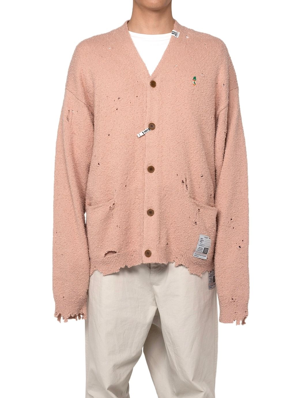 Maison MIHARA YASUHIRO - 【24AW】ディストレスド ニット