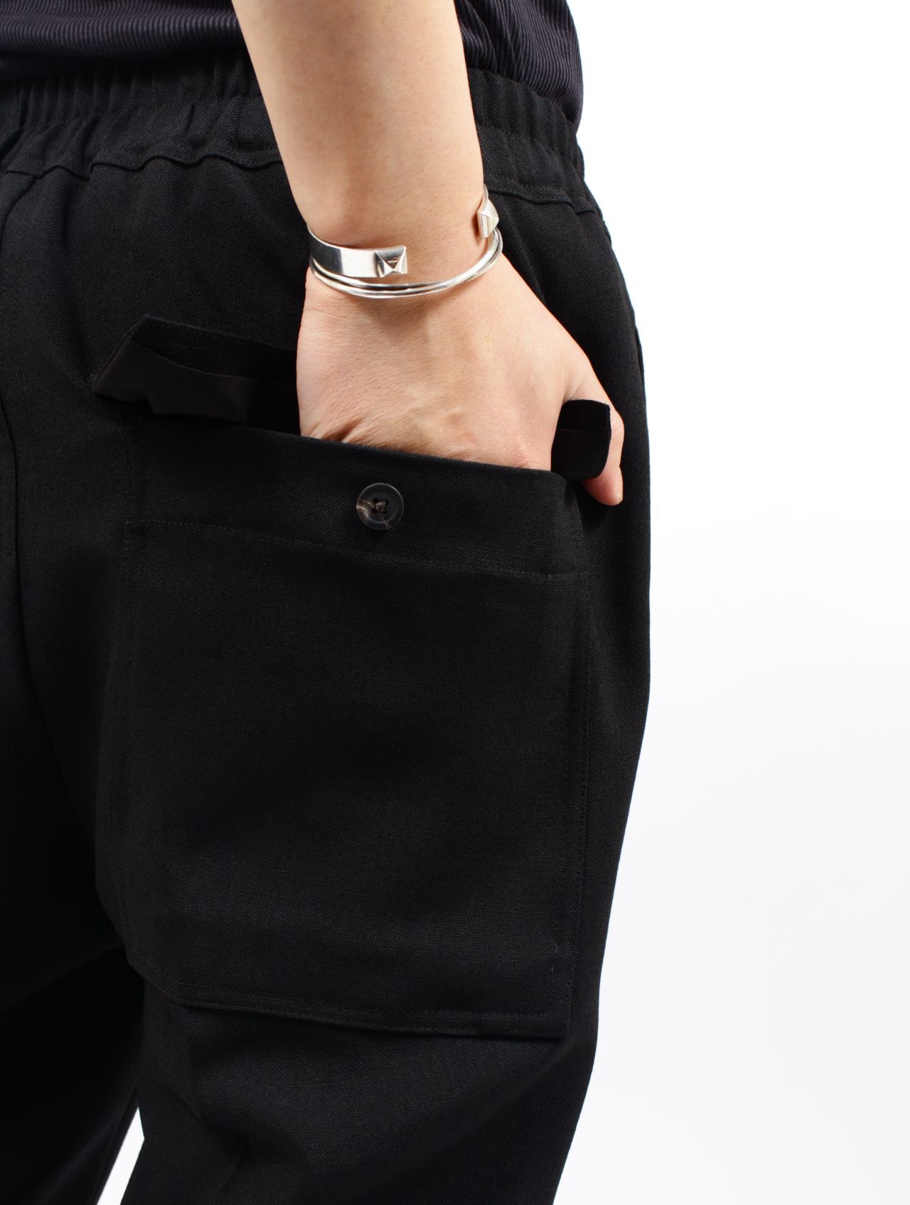 RICK OWENS - 【25AW】ドローストリング スリム サルエルパンツ