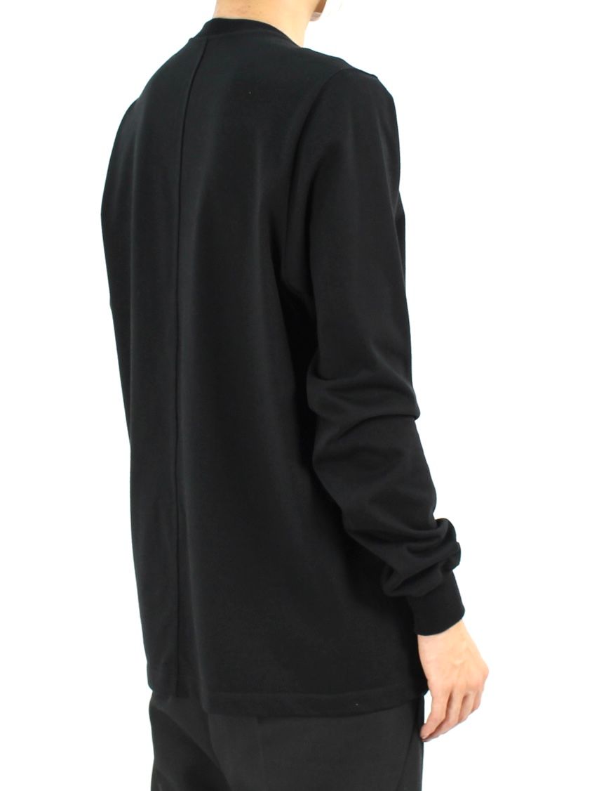 RICK OWENS - 【25AW】リブ クルーネック 長袖スウェット シャツ