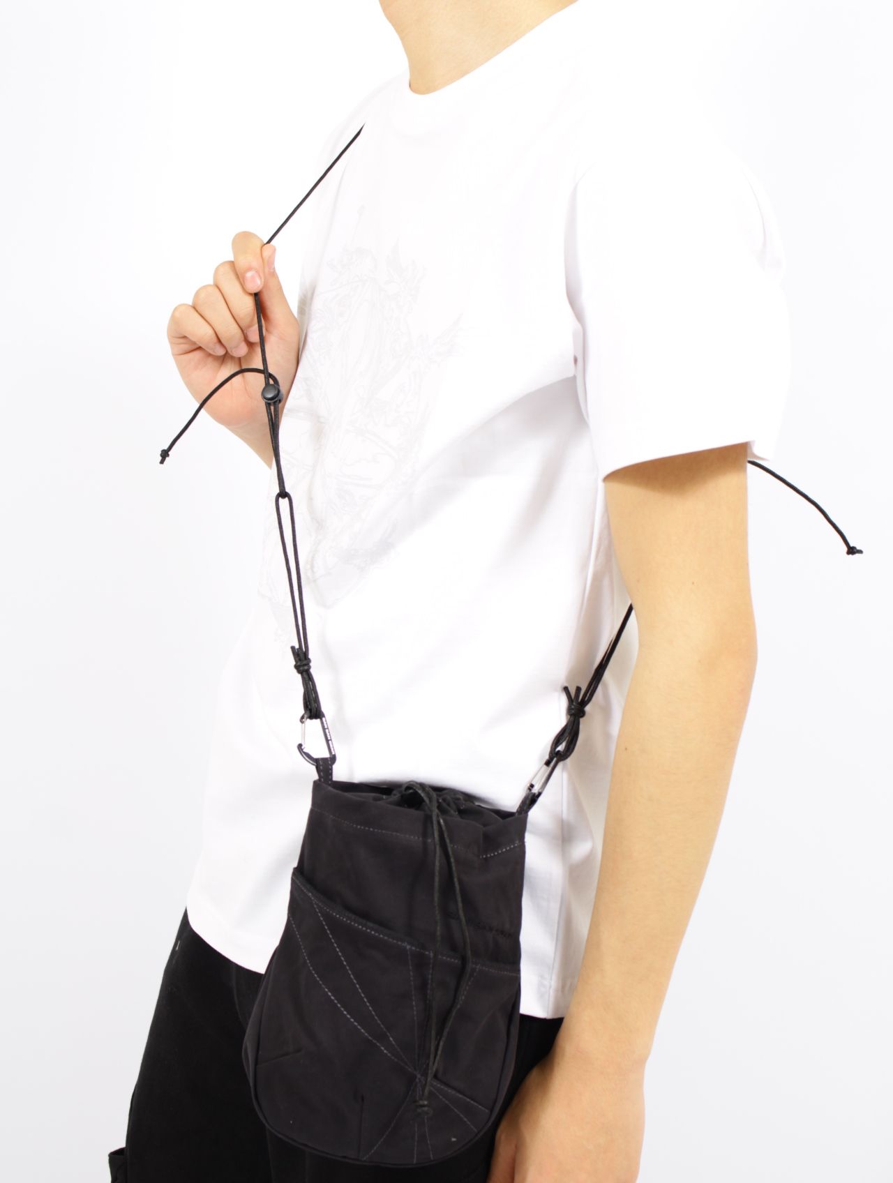 UNDERCOVER 25SS サードアイ スエードショルダーバッグ ポーチ